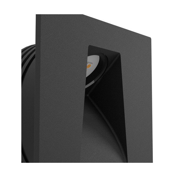 Черна LED стенна лампа MECINOS – EGLO-image-2