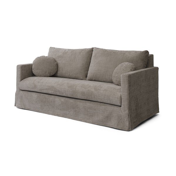 Сив диван 195 cm Paphos – Ropez