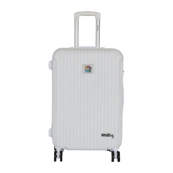 Bílých cestovní kufr LULU CASTAGNETTE Darwin, 71 l