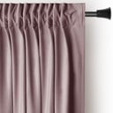 Светлокафяво затъмняващо перде 140x270 cm Pleat – Restilo