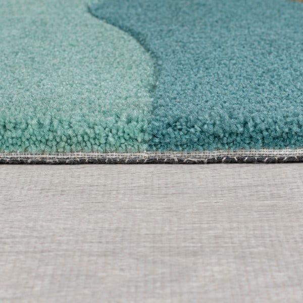 Тюркоазен килим 170x120 cm Zest Infinite - Flair Rugs-image-4