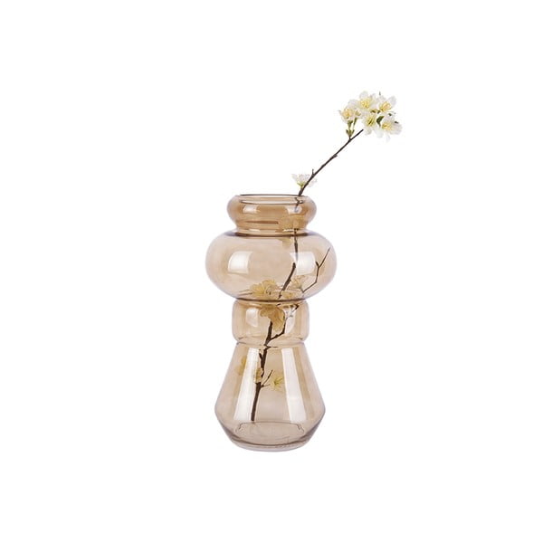 Ваза от кафяво стъкло, височина 35 cm Morgana - PT LIVING-image-2