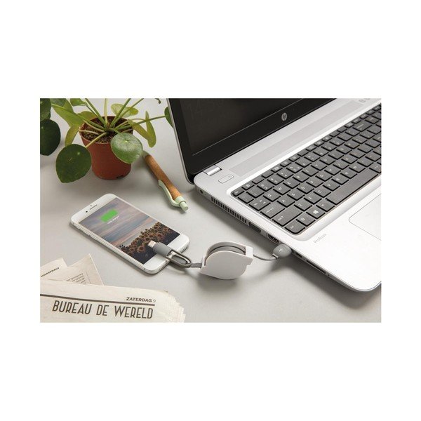 Колекция прибиращи се USB зарядни устройства - XD Design-image-1