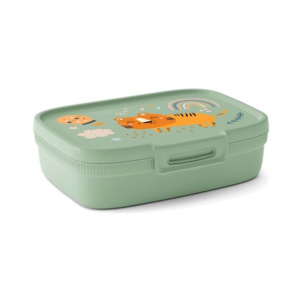 Зелена пластмасова детска кутия за храна – Curver