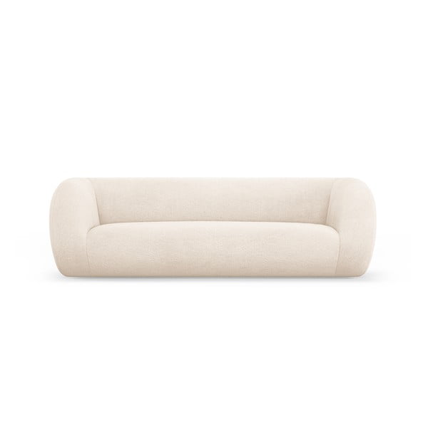 Кремав диван от плат bouclé 230 cm Essen - Cosmopolitan Design