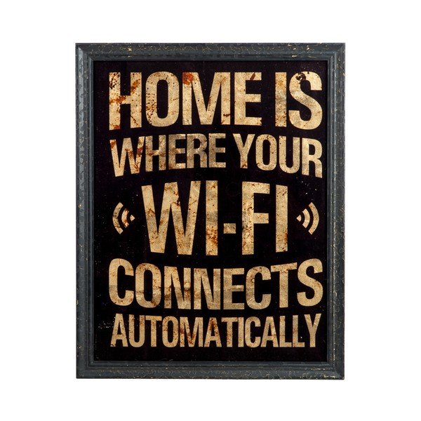 Cedule na stěnu Wifi