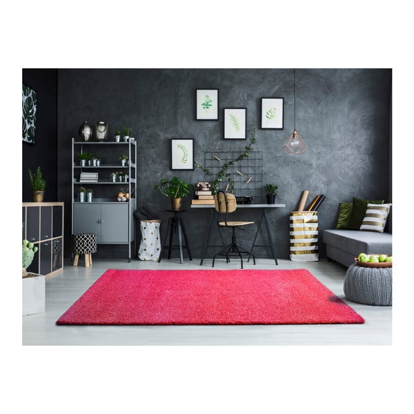 Fuchsiový koberec Universal Khitan Liso Fuchsia, 160 x 230 cm