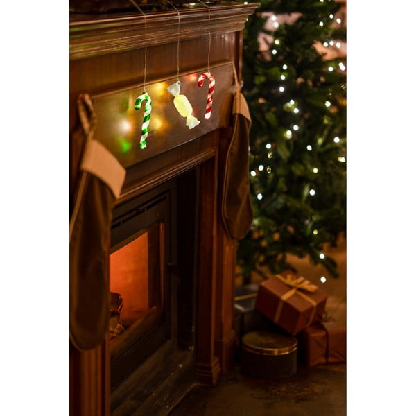 Бяла висяща коледна светлинна украса ø 1,5 cm Hannah – Sirius-image-4