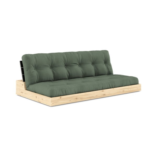 Зелен разтегателен диван 196 cm Base – Karup Design