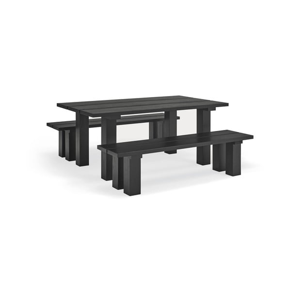 Трапезна маса с плот от борова дървесина 100x180 cm Banda - Teulat-image-4