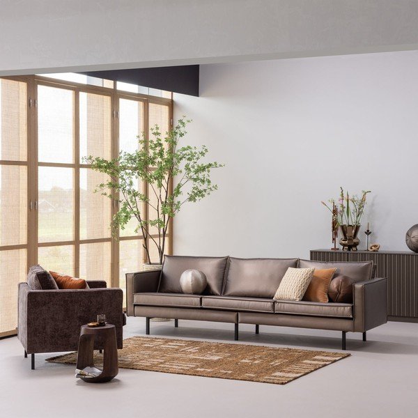 Кръгла странична масичка от масивно манго ø 33 cm Bayo – WOOOD-image-1