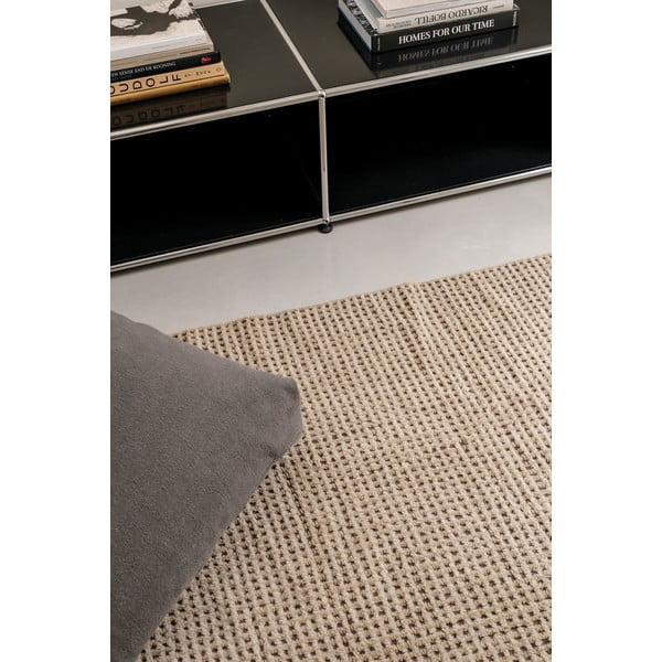 Ръчно изработен вълнен килим подходящ за пране в цвят каки 170x240 cm Unexpected Wool – Lorena Canals-image-4