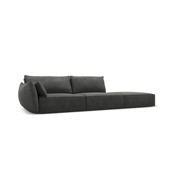 Сив шезлонг (ляв ъгъл) Vanda – Mazzini Sofas-image-2