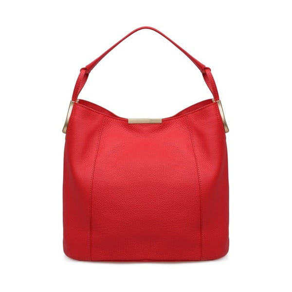 Червена кожена чанта Ryedale - Laura Ashley