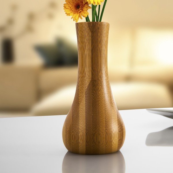 Ваза от бамбук , 18 cm Lotus - Bambum-image-1