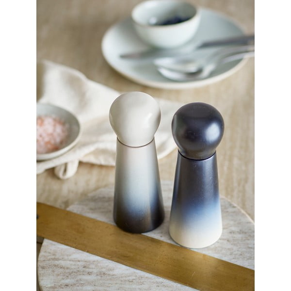 Бели/сини дървени мелнички 2 бр. Hyman – Bloomingville-image-1