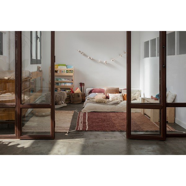 Памучен килим в тухлен цвят 80x140 cm Twin Toffee – Lorena Canals-image-1