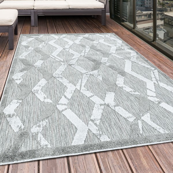 Светлосива външна пътека 80x250 cm Bahama – Ayyildiz Carpets-image-1