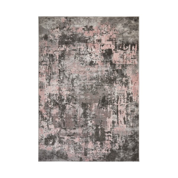 Сив и розов килим Wonderlust, 120 x 170 cm - Flair Rugs