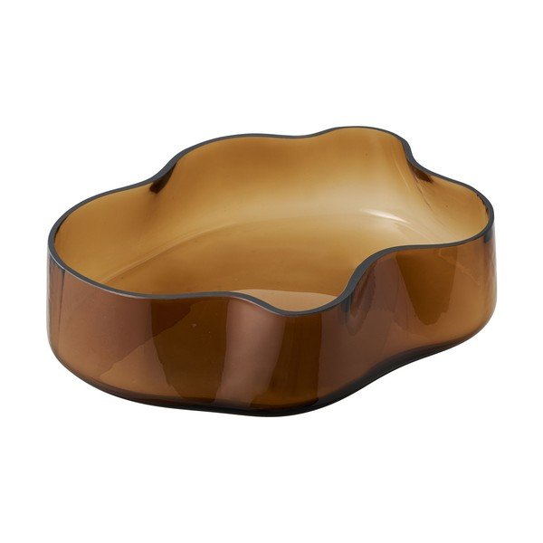 Стъклен декоративен поднос 29,5x24 cm – House Nordic