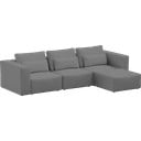 Сив ъглов диван (променлив) Riposo Ottimo – Sit Sit