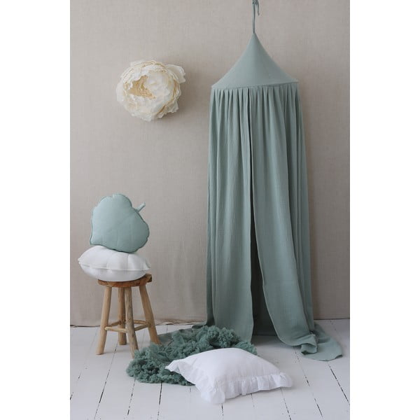 Зелен памучен балдахин Mint - Moi Mili-image-1
