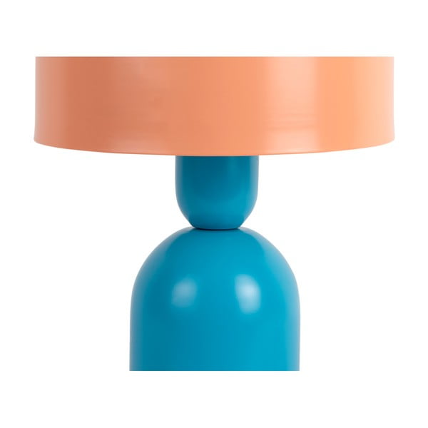 Синя/оранжева настолна лампа (височина 24 cm) Double Funky – Leitmotiv-image-2
