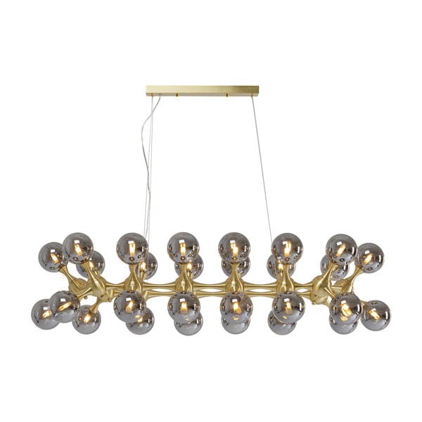 Висяща лампа в сиво-златист цвят ø 12 cm Atomic - Kare Design-image-2