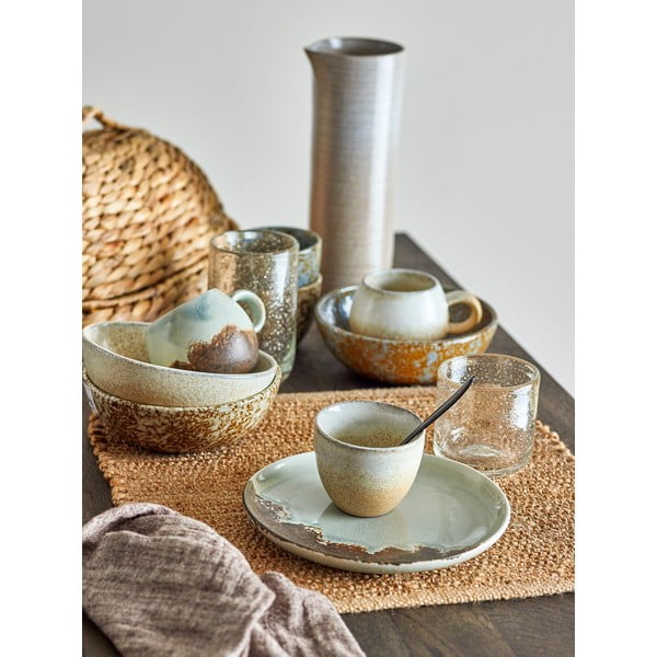 Глинен комплект за хранене 12 бр. Paula – Bloomingville-image-3