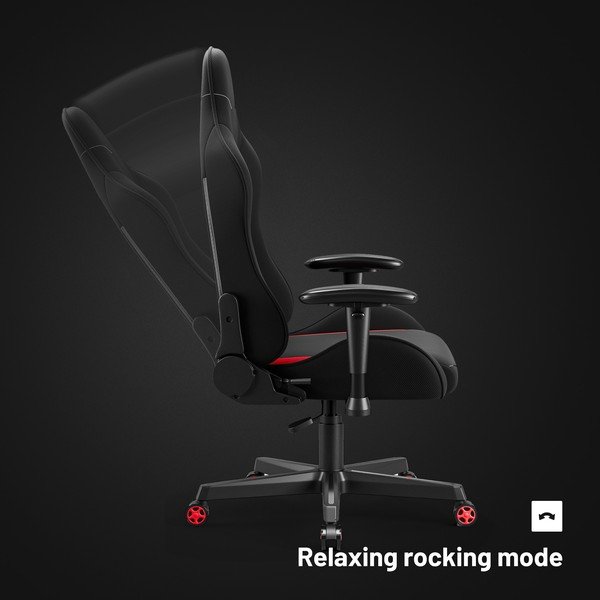 Черен гейминг стол X-Starter – Diablo Chairs-image-1