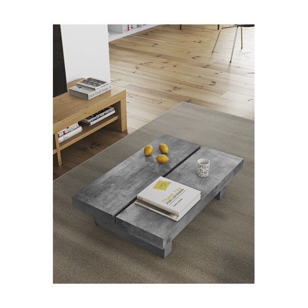 Масичка за кафе от бетон Токио, 94 x 25 cm - TemaHome-image-2