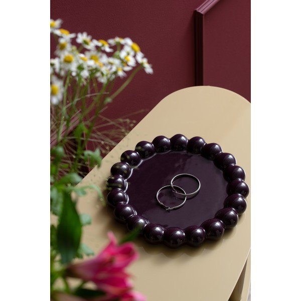 Керамичен декоративен поднос ø 20 cm Cadiz Dotty – PT LIVING-image-1