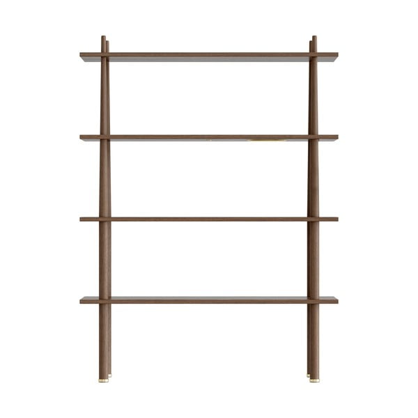 Кафява модулна система от рафтове от дъб 110x148 cm Stories - UMAGE-image-3