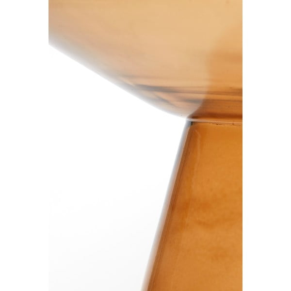 Стъклена кръгла странична масичка ø 37 cm Dakwa – Light & Living-image-3