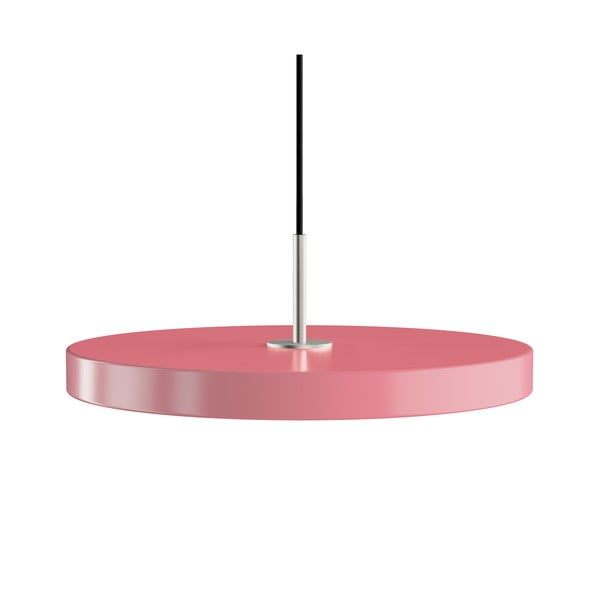 Розово LED висящо осветително тяло с метален абажур ø 43 cm Asteria Medium – UMAGE