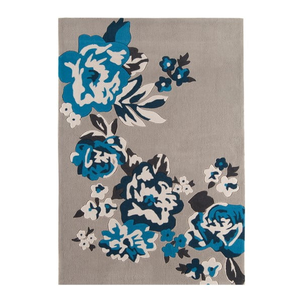 Koberec Harlequin Flora Blue, 200x300 cm