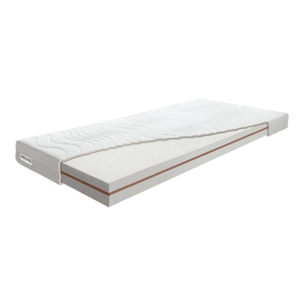 Двустранен терморегулиращ детски матрак от твърда/средно твърда пяна и латекс 60x120 cm Magic Night - BENAB-image-2