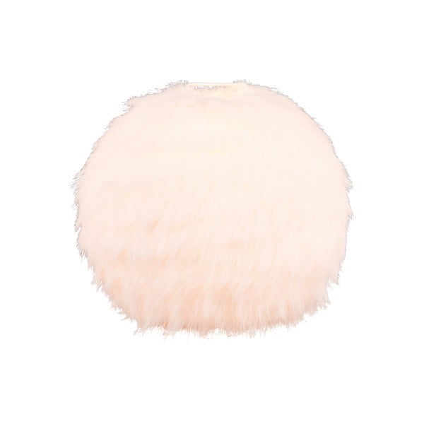 Кремава настолна лампа (височина 24 cm) Furry - Reality-image-3