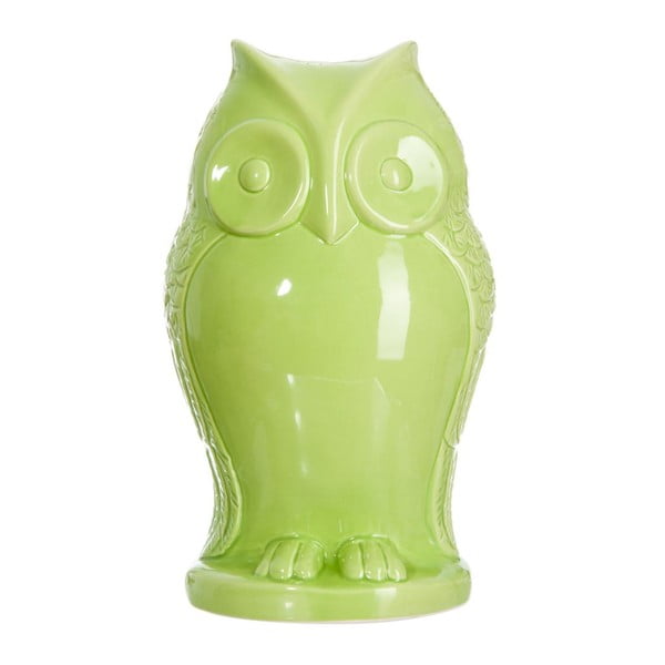 Kasička Green Owl, 15x13x26 cm