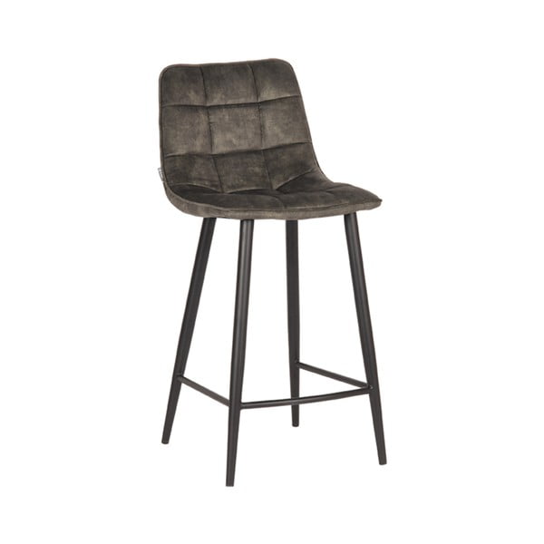 Бар столове от кадифе в цвят каки в комплект от 2 броя броя 94 cm Jelt - LABEL51