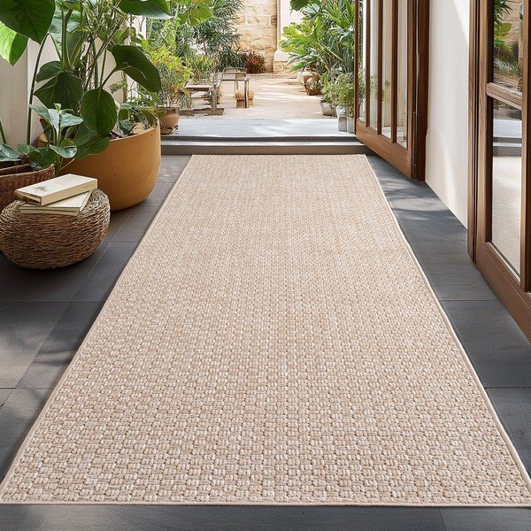 Бежов килим за открито и закрито 80x150 cm Ibiza 1901 – Ayyildiz Carpets-image-1