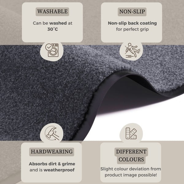 Изтривалка 60x180 cm Wash and Clean – Hanse Home-image-3