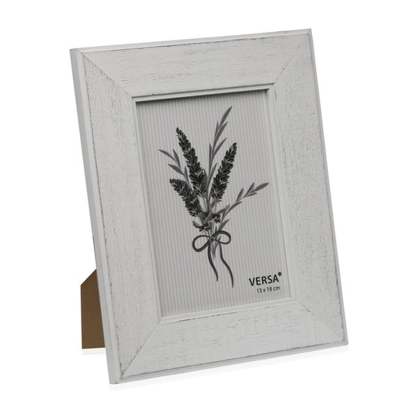 Дървена рамка за снимки Blanco, 13 x 18 cm Madera - Versa