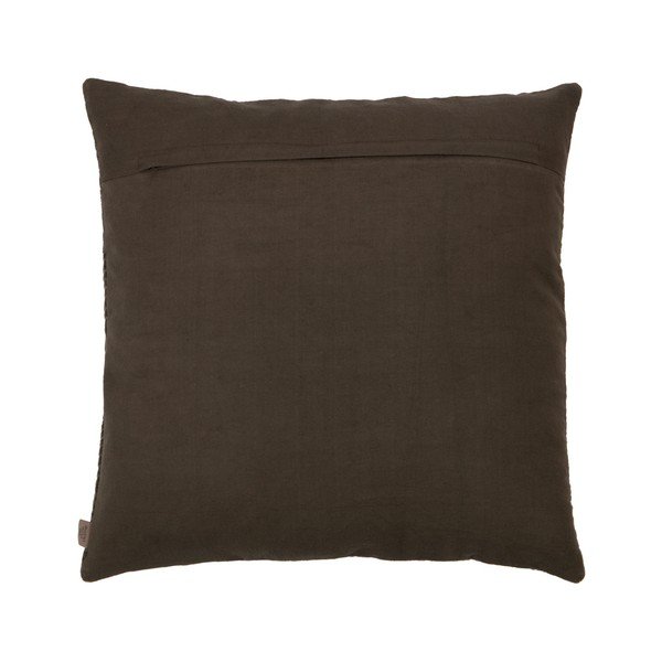 Кафява памучна възглавница , 50 x 50 cm - BePureHome-image-1