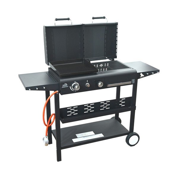 Газов/на дървени въглища грил Domino 2in1 – Cattara-image-1