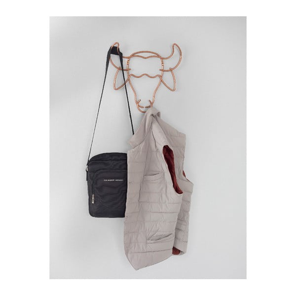 Закачалка за стена във формата на бивол, широчина 34 см - Metaltex-image-1