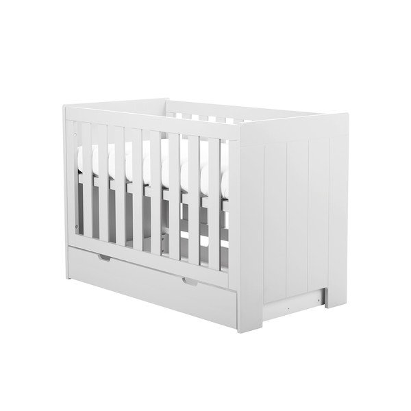 Бяло детско легло , 120 x 60 cm Calmo - Pinio-image-2