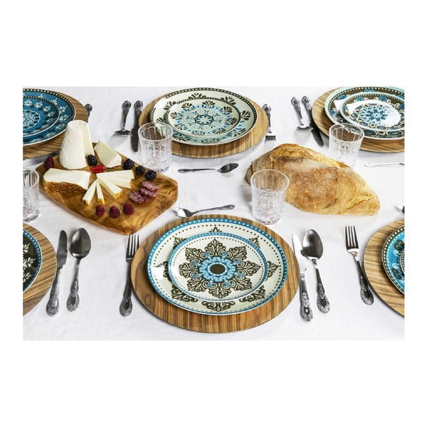 Комплект за хранене от порцелан и фаянс 18 части Cala Jondal - VDE Tivoli 1996-image-1