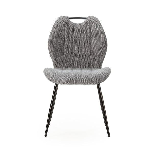 Сиви трапезни столове в комплект 4 бр. Muli – Marckeric-image-2