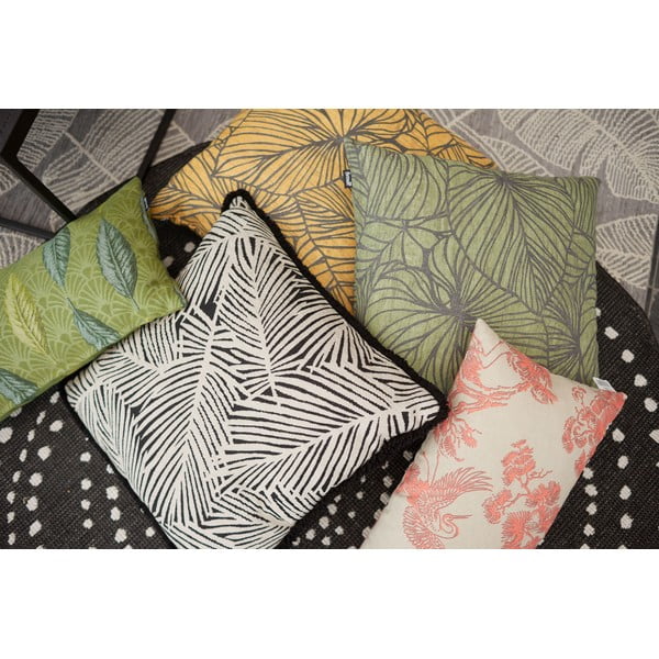 Зелена градинска възглавница Лилия, 50 x 50 cm - Hartman-image-1